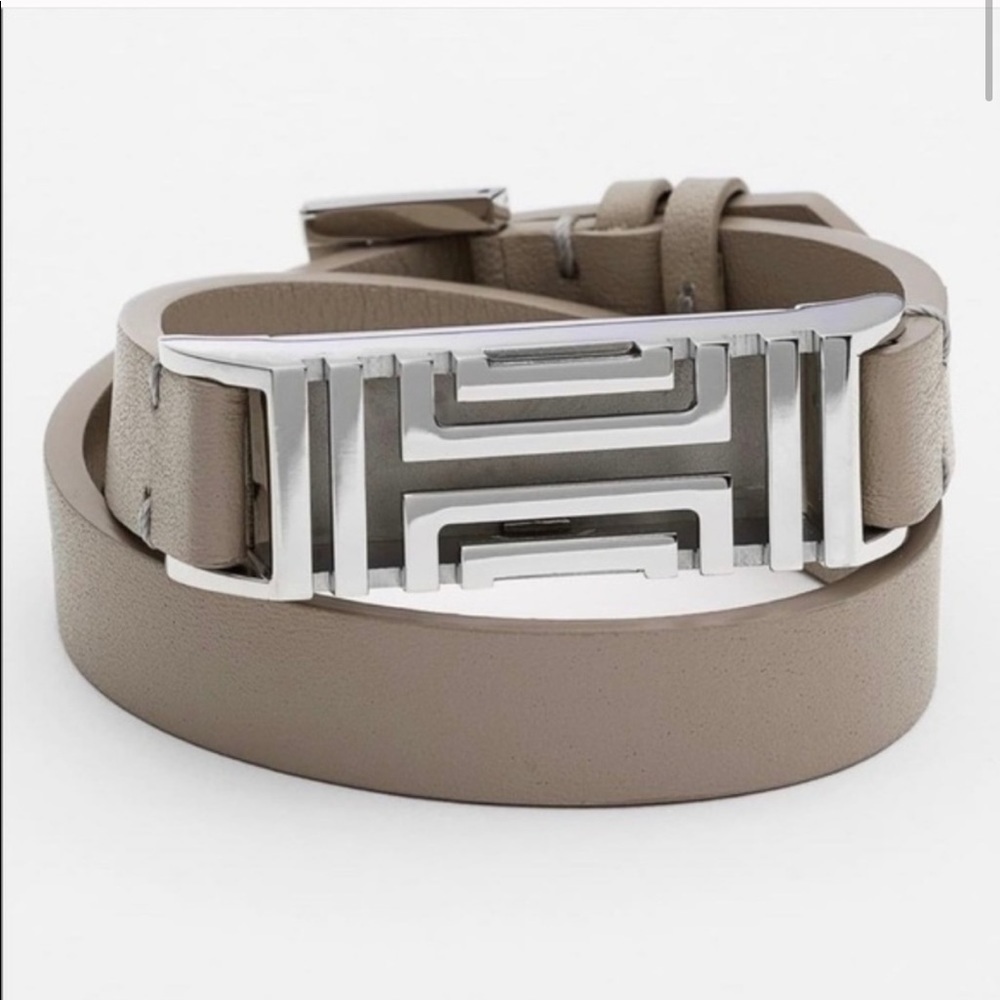 Tory Burch Leather Wrap Bracelet